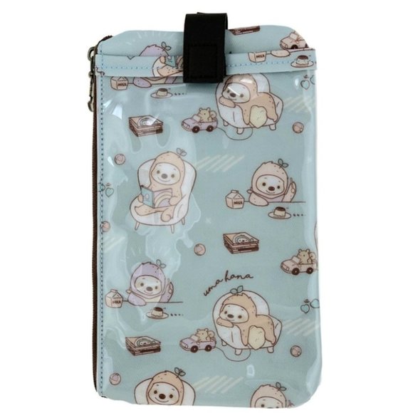 Waterproof Sloth Phone Case Pouch W/ Neck Strap - Picture 3 of 11